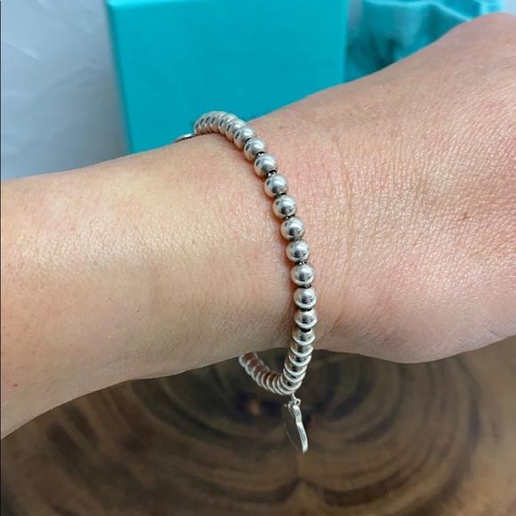 AUTH Tiffany Bead Bracelet - Sterling Silver - Picture 5 of 7